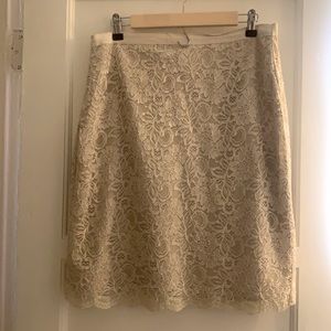 New York and Company lace pencil skirt